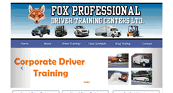Desktop Screenshot of foxpro.bc.ca
